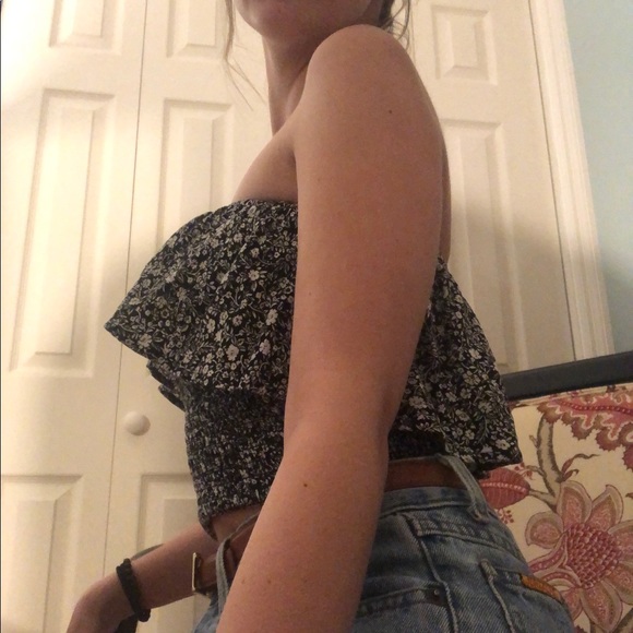 floral tube top - Picture 2 of 3